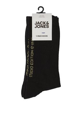 جوراب مشکی مردانه پلی استر Jack & Jones - کد 831102685