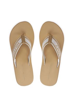 دمپائی بژ زنانه پلی استر Tommy Hilfiger - کد 809212009