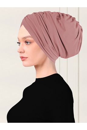 روسری صورتی ساده ada sanatsal - کد 762573226