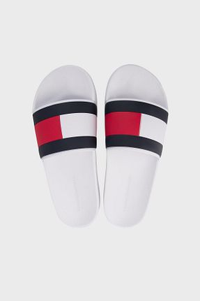 دمپائی سفید مردانه پلی استر Tommy Hilfiger - کد 692753095