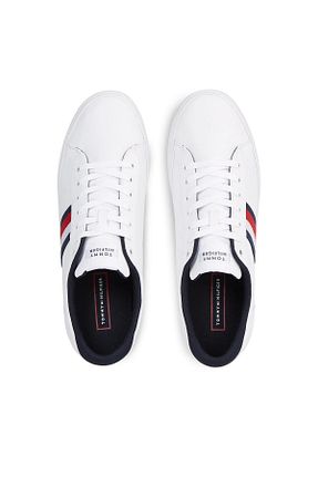 کفش اسنیکر طلائی مردانه بند دار Tommy Hilfiger - کد 820267136