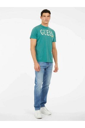 شلوار قهوه ای مردانه جین Guess - کد 890725775