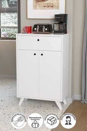 کابینت چند منظوره سفید Suntalam Bofigo - کد 884144547