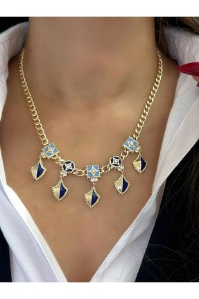 گردنبند استیل ( فولاد ) رنگی زنانه استیل (فولاد) MyladyAccessoriess - کد 890740308