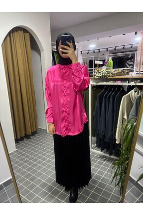 پیراهن حجاب صورتی زنانه Relaxed Freya - کد 890730255