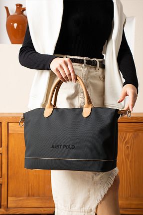 کیف دوشی بژ زنانه پارچه ای Just Polo - کد 890757093
