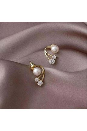 گوشواره جواهر رنگی Pelin Aksesuar - کد 833101388