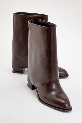 بوت / نیم بوت زرشکی زنانه جیر luvishoes - کد 891365616