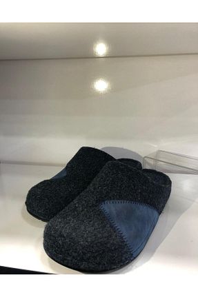 دمپائی خانگی سرمه ای مردانه پارچه ای BENTO - کد 891760300