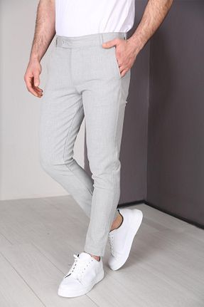 شلوار طوسی مردانه بافتنی Delpino - کد 828775971