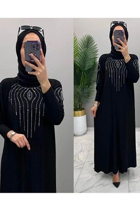 لباس حجاب مشکی زنانه سایز بزرگ modamira - کد 859634457