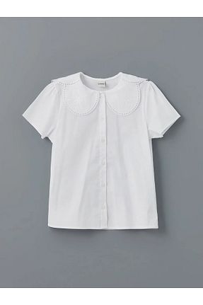 پیراهن سفید بچه گانه رگولار LC Waikiki - کد 890849285