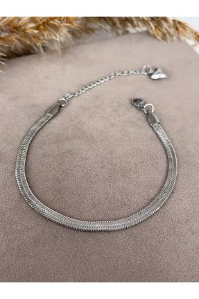 دستبند استیل (فولاد) زنانه استیل (فولاد) NurTuna - کد 890850327