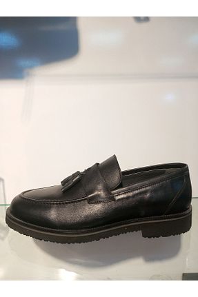 کفش کلاسیک مشکی مردانه چرم خالص Pierre Cardin - کد 890916284