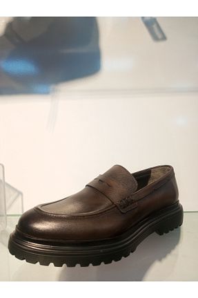 کفش کلاسیک قهوه ای مردانه چرم خالص Pierre Cardin - کد 890934764