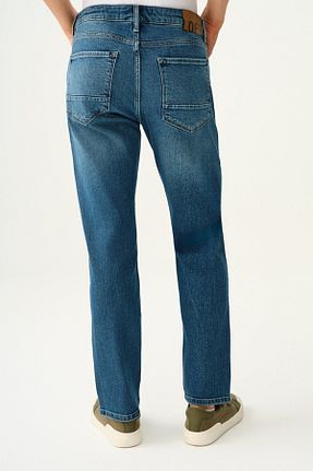 شلوار جین آبی مردانه پاچه لوله تفنگی Loft - کد 888148369
