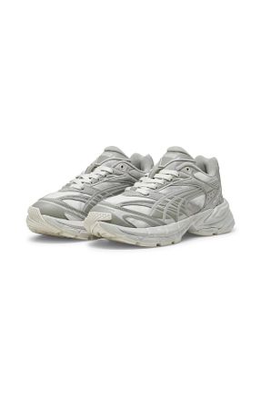 کفش اسنیکر طوسی زنانه بند دار Puma - کد 801614315