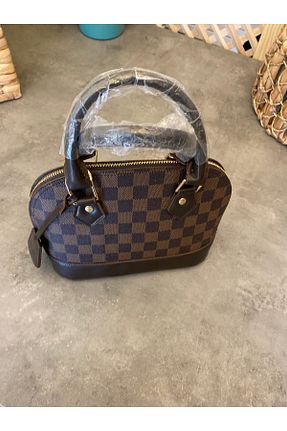 کیف دستی قهوه ای سایز متوسط shop - کد 890961798