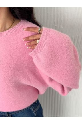 پلیور صورتی زنانه ساده Noa Noa - کد 890959486