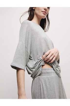 پائین تنه راحتی طوسی زنانه پلی استر Marks & Spencer - کد 890962418