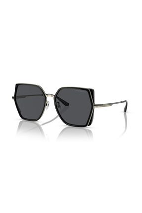 عینک آفتابی مشکی زنانه UV400 Emporio Armani - کد 830649872