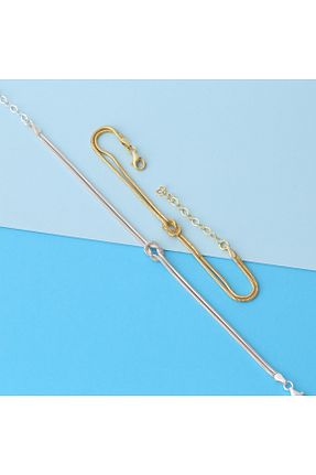 دستبند نقره زرد زنانه 925 عیار Marylebone Silver - کد 890965298