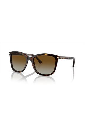 عینک آفتابی سفید زنانه 56 Emporio Armani - کد 731718