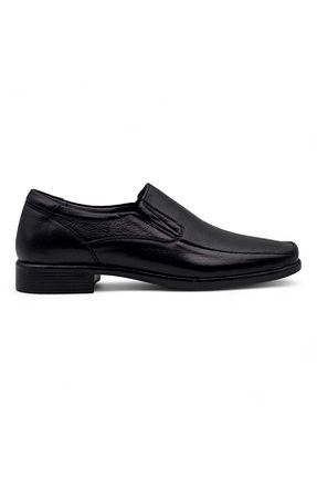کفش کلاسیک مشکی مردانه چرم خالص ZAC SHOES - کد 885979808