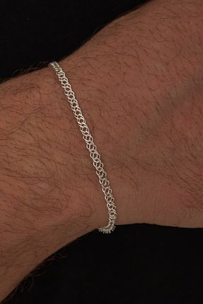 دستبند نقره مردانه 925 عیار Ventino Silver - کد 806364402