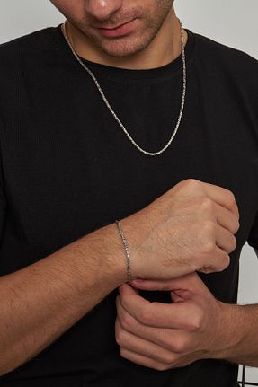 گردنبند نقره مردانه 925 عیار Ventino Silver - کد 226063399