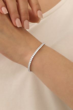 دستبند نقره زنانه 925 عیار Ventino Silver - کد 861557575