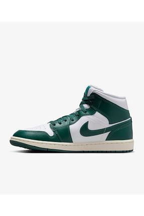 کفش بسکتبال سبز زنانه چرم اصل Nike - کد 892084828