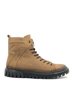 بوت / نیم بوت سبز مردانه چرم خالص Hammer Jack - کد 467419437