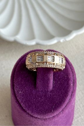 انگشتر استیل (فولاد) طلائی زنانه استیل (فولاد) MODA - کد 891037647