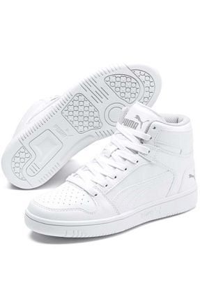 کفش اسنیکر سفید زنانه بند دار Puma - کد 767003215