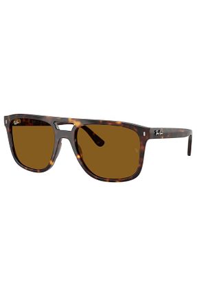 عینک آفتابی قهوه ای مردانه 58 Ray-Ban - کد 863601898