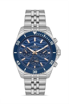ساعت مچی متالیک مردانه 45 میلی متر Navimarine - کد 890534674