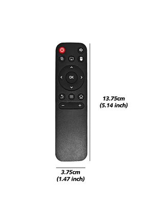 کنترل از راه دور مشکی 4K Vizyon - کد 891133852