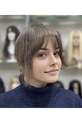 کلاه گیس سرمه ای İsmet peruk - کد 891168191