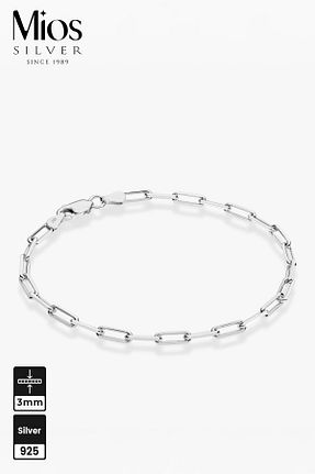 دستبند نقره زنانه 925 عیار Mios Silver - کد 891654114