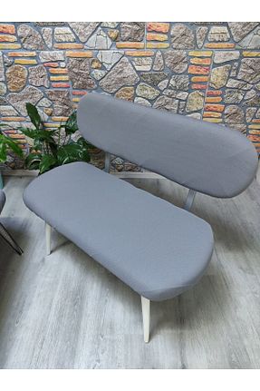 پوف و نیمکت طوسی 100 x 40 COVER TEKSTİL - کد 891217633