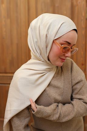 شال بژ زنانه Silk Home - کد 891190201