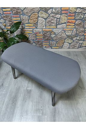 پوف و نیمکت طوسی 100 x 40 COVER TEKSTİL - کد 891217558