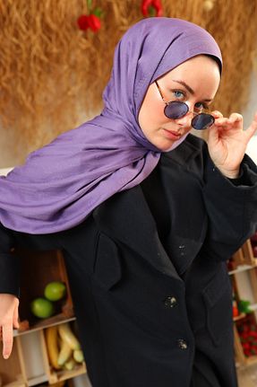 شال بنفش زنانه Silk Home - کد 891220347