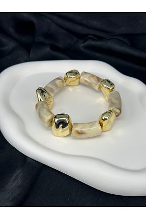 دستبند جواهر بژ زنانه منجق Missha Accessories - کد 891273726