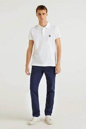 شلوار سرمه ای مردانه پنبه ای United Colors of Benetton - کد 49614523