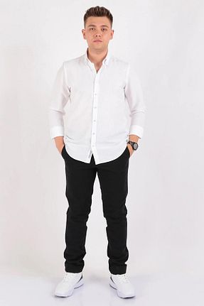 شلوار مشکی مردانه پنبه ای United Colors of Benetton - کد 49731241