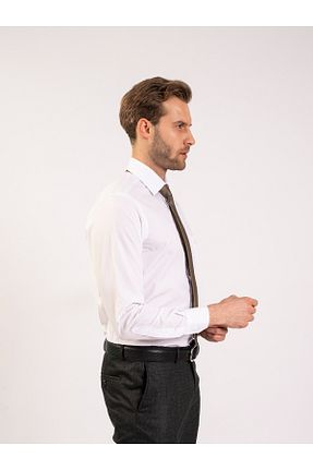 پیراهن سفید مردانه سایز بزرگ Karaca - کد 753683117