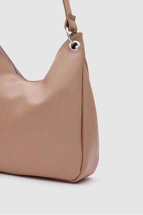 کیف دوشی قهوه ای زنانه چرم مصنوعی Shule Bags - کد 794082932