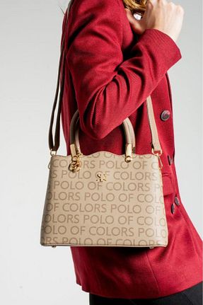 کیف دوشی قهوه ای زنانه چرم مصنوعی Polo Of Colors - کد 891405295